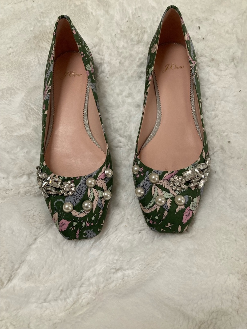 J. Crew Sally Ballet in Tiger Print